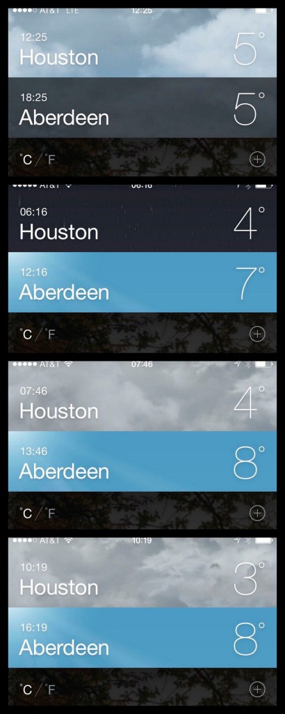 To colder than Aberdeen in February....!!